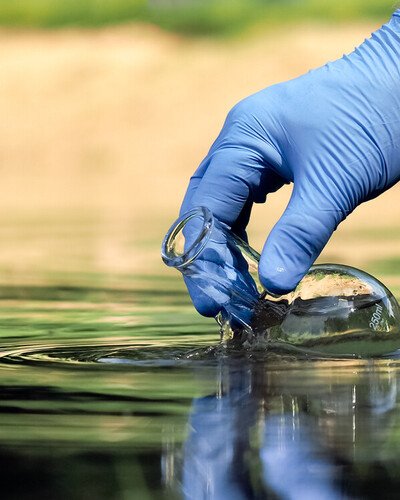 Amostragem em Coleta de Água e Efluentes