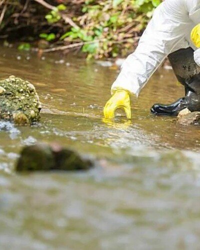 Amostragem em Coleta de Água e Efluentes